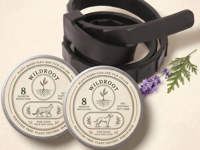 Wildroot botanical flea, tick and mosquito collar